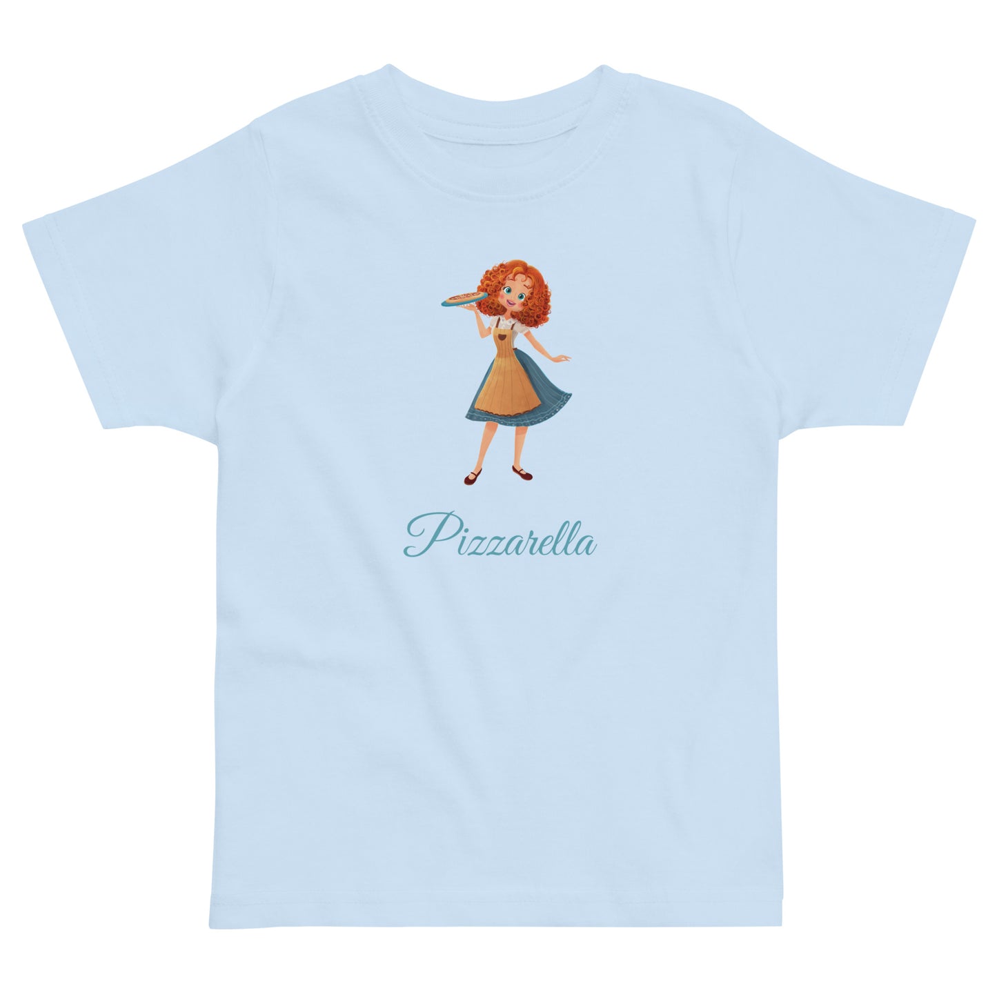 Product mockup - blue tshirt