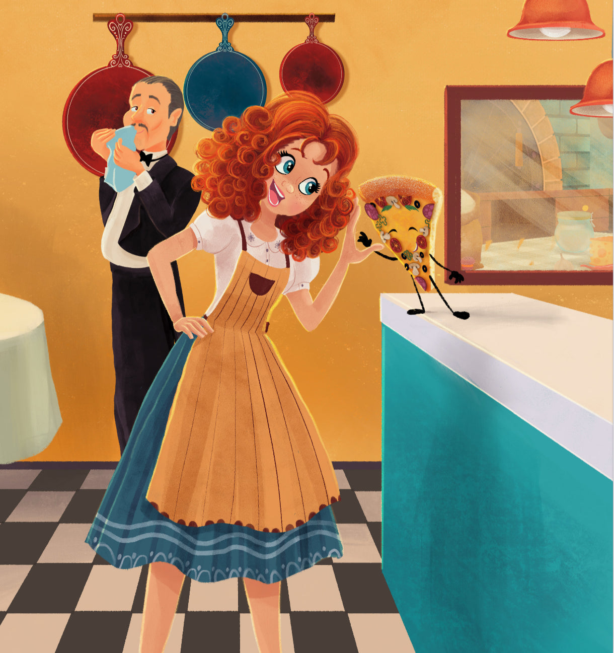 The Pizza Slice Man Children's Book