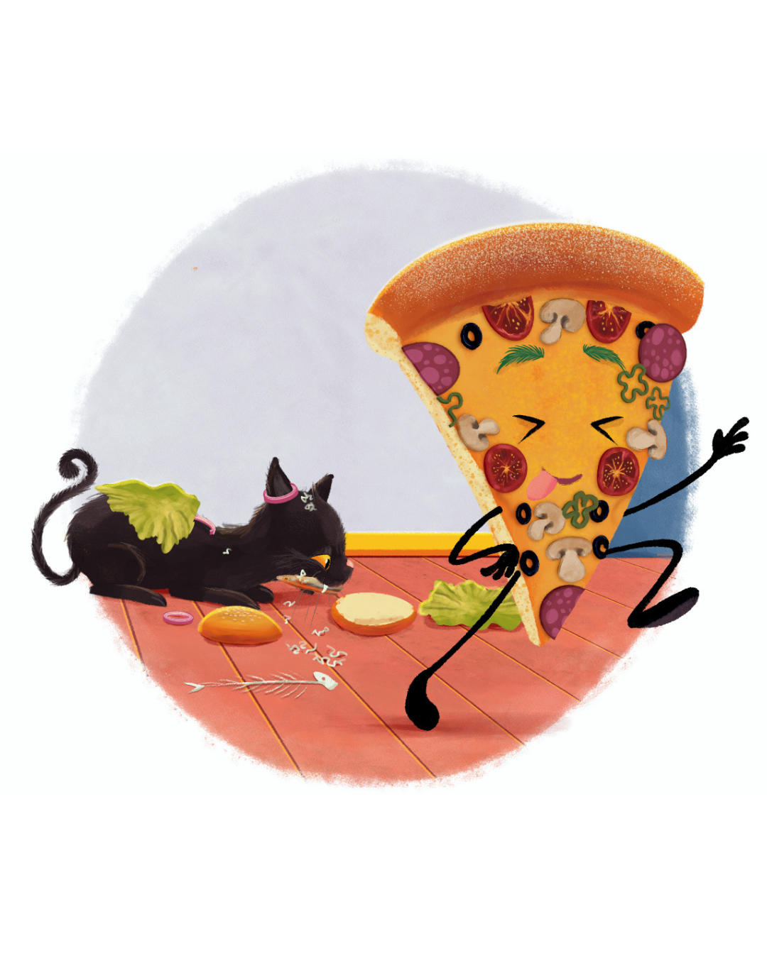 Pizzarella + Pizza Slice Man Book Bundle