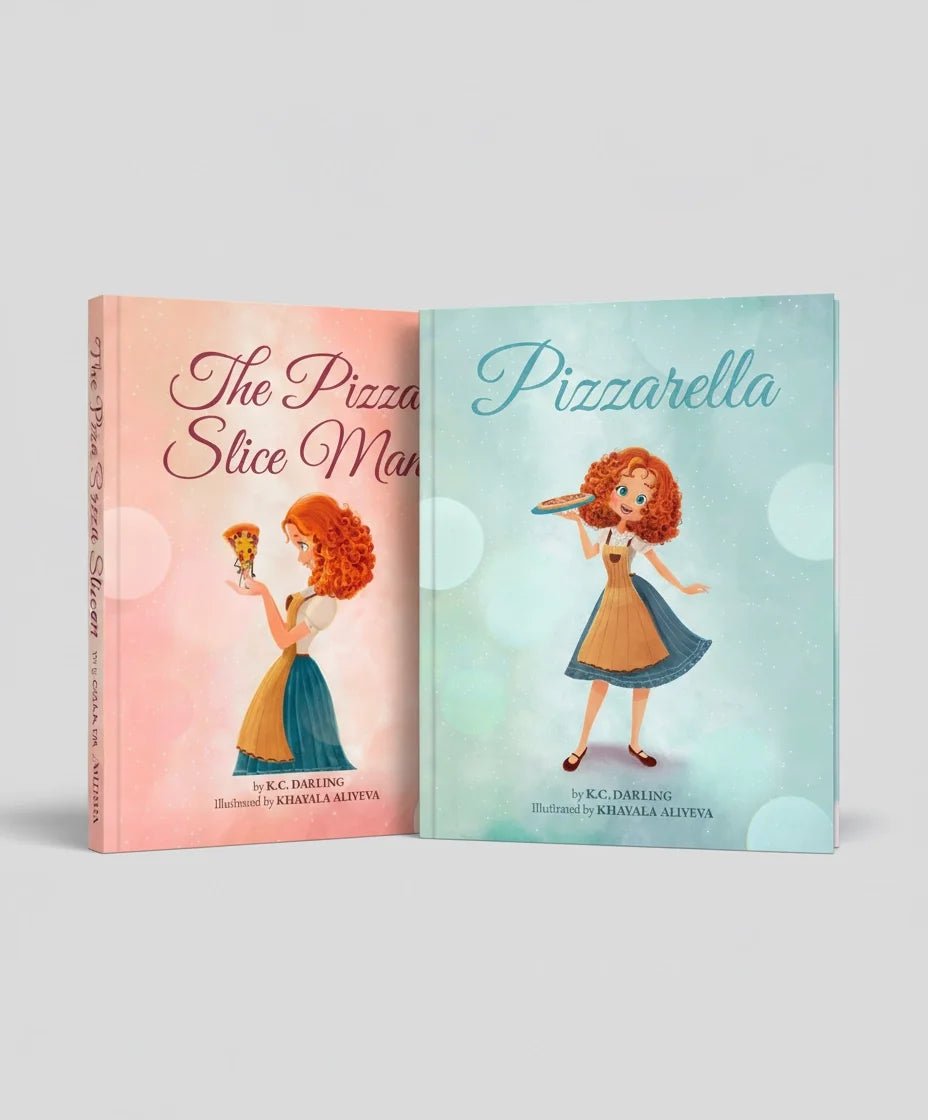 Pizzarella + Pizza Slice Book Bundle