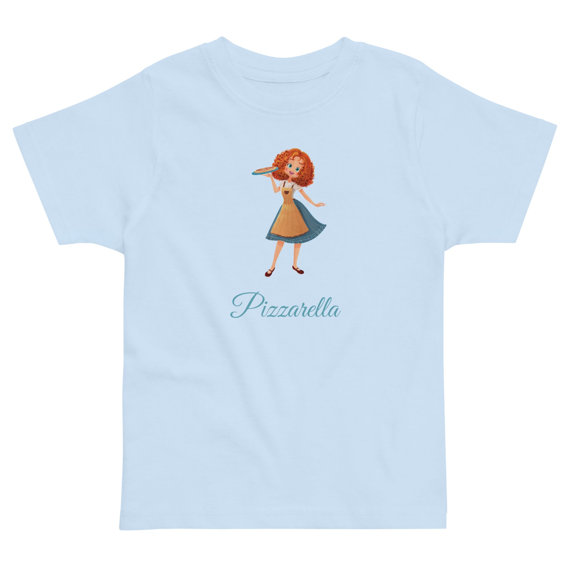 Product mockup - blue tshirt